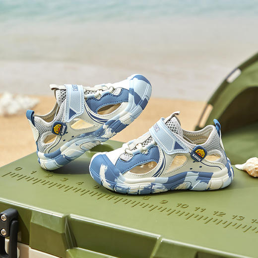 B.Duck小黄鸭童鞋夏季凉鞋24-30 B2585004 商品图2