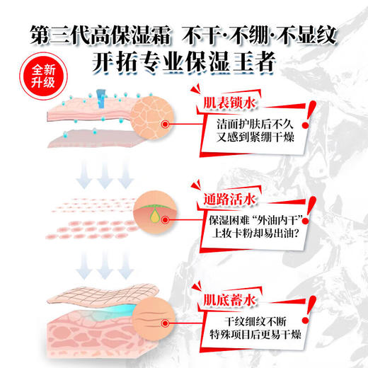 科颜氏  高保湿面霜  50ml/125ml 商品图2