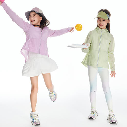 onmygame 儿童防晒衣UPF50+原纱防晒服防紫外线海边女童外套 商品图1