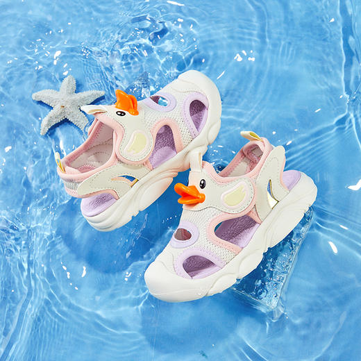 B.Duck小黄鸭童鞋夏季凉鞋22-30 B2583927 商品图2