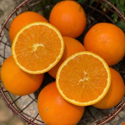 【稊归伦晚脐橙】 挂树时间最长的帝王橙 果香浓郁、汁多肉嫩、香甜可口 商品图0