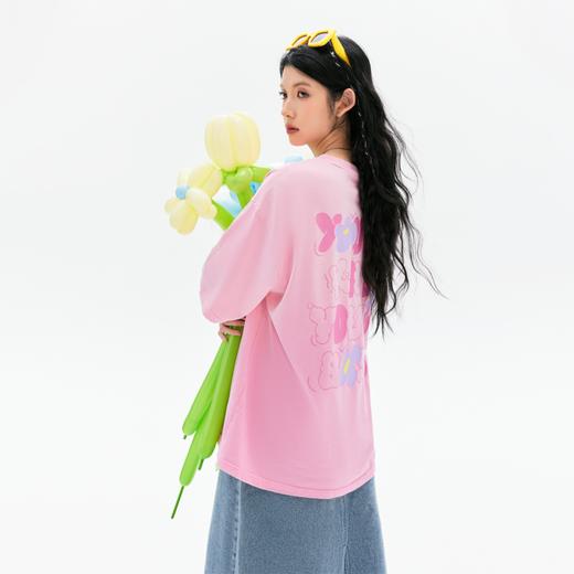 YKYB黄子韬印花T恤夏纯棉新款水洗重磅宽松美式街头潮流复古短袖 商品图2