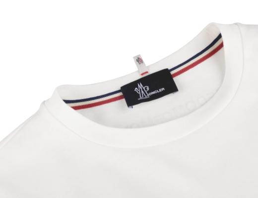 【清仓破价超惠秒】Moncler 盟可睐 男士 经典伸缩收腰/袖口款 全棉短袖T恤 11951 商品图7