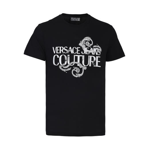 Versace 男士全棉字母印花短袖T恤 11924 商品图6