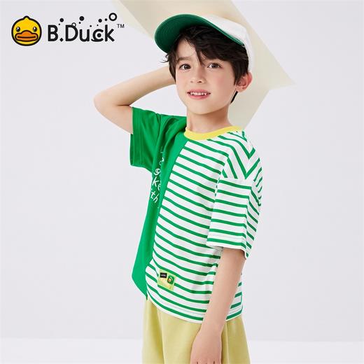 B.Duck小黄鸭童装夏季短袖T恤105-150 BF2501012 商品图4