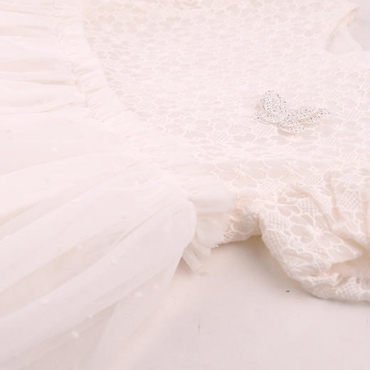 棉果果夏季新品女童巴厘纱网纱连衣裙M222701424246 商品图1