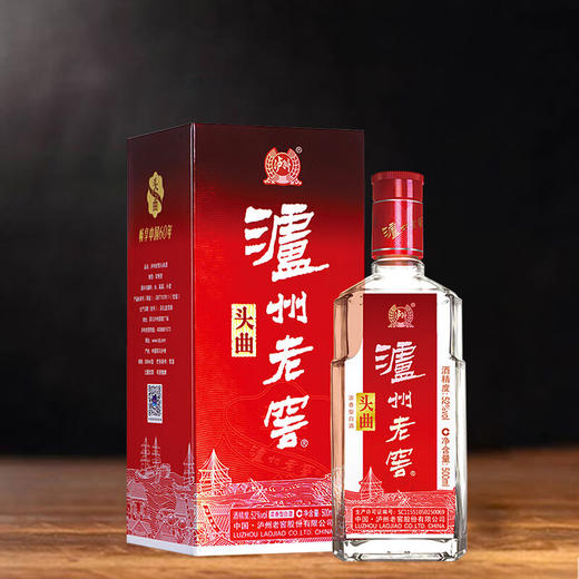 泸州老窖 头曲 52度浓香型白酒500ml*1瓶 商品图2