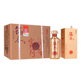 筑春 鎏金岁月 酱香型白酒 500ml*6