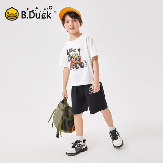 B.Duck小黄鸭童装夏季短袖T恤105-140 BF2501919 商品图2