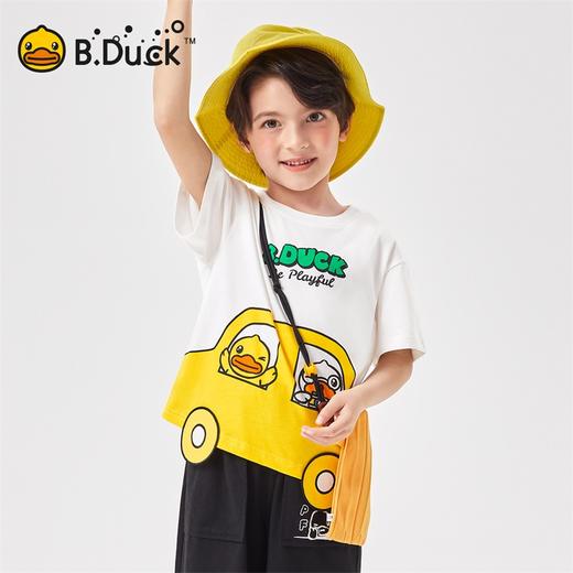 B.Duck小黄鸭童装夏季短袖T恤105-140 BF2501918 商品图2
