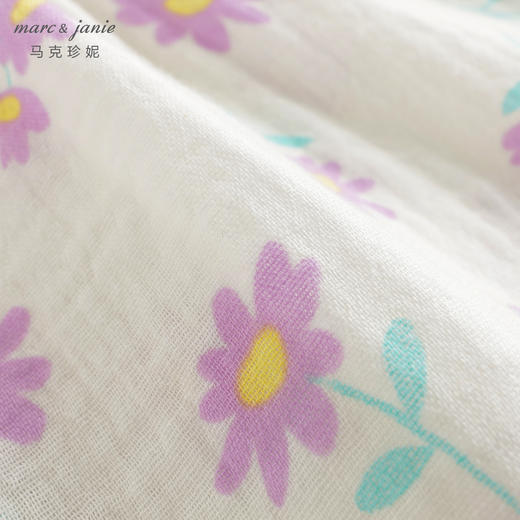 马克珍妮2024年夏装新款女童甜美花边飞袖吊带小衫240600 商品图4