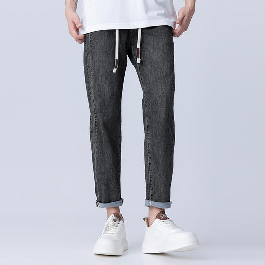 【断码清仓】HX 夏季水洗萝卜牛仔九分裤S210420010101 商品图0