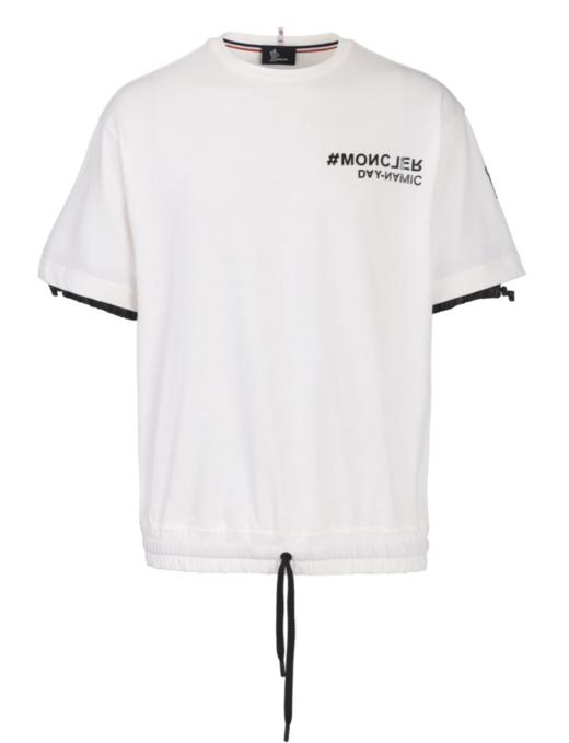 【清仓破价超惠秒】Moncler 盟可睐 男士 经典伸缩收腰/袖口款 全棉短袖T恤 11951 商品图0