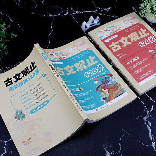 名师精讲古文观止120篇上下全2册初中小学生必背古诗文文言文课外语文知识读物落实素养学教一体文化经典精选重编全批新解对译补注 商品图4