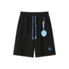 YKYB黄子韬撞色短裤中性2025夏季新款字母刺绣LOGO休闲松紧五分裤 商品缩略图3
