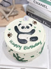 手绘熊猫奶油蛋糕 下单前请仔细阅读商品详情 商品缩略图0