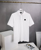 M可 2024春夏新款 经典压花硅胶小标 后背字母印花 珠地棉短袖Polo衫 Z-11577 商品缩略图6