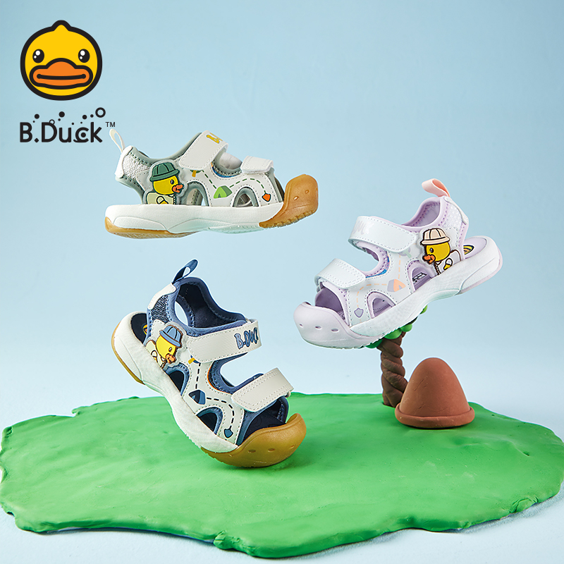 B.Duck小黄鸭童鞋夏季凉鞋24-32 B2583917