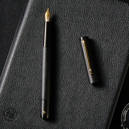 笔下 钢木转经筒签字笔 轮回 黑檀木-24K镀金版 商品图2