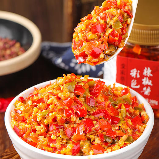 堂家巷子彩色辣椒酱 商品图1