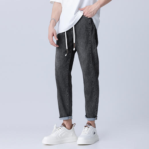 【断码清仓】HX 夏季水洗萝卜牛仔九分裤S210420010101 商品图1