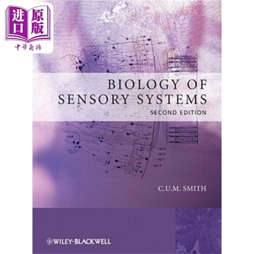 预售 【中商原版】感觉系统生物学 第2版修订 Biology of Sensory Systems 英文原版 Christopher Smith 分子生物学 基因 商品图0