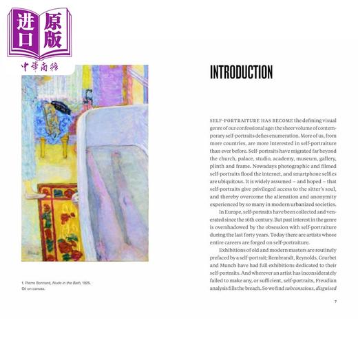 【中商原版】James Hall On The Self-Portrait 进口艺术 詹姆斯·霍尔（James Hall）自画像 T&H 商品图2