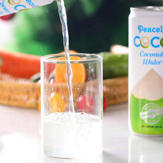 越南佩思利椰子水490ml/024455 椰香沁心清甜不腻营养健康 商品图3