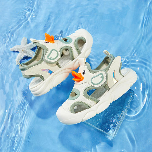 B.Duck小黄鸭童鞋夏季凉鞋22-30 B2583927 商品图3