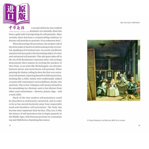 【中商原版】James Hall On The Self-Portrait 进口艺术 詹姆斯·霍尔（James Hall）自画像 T&H 商品图4