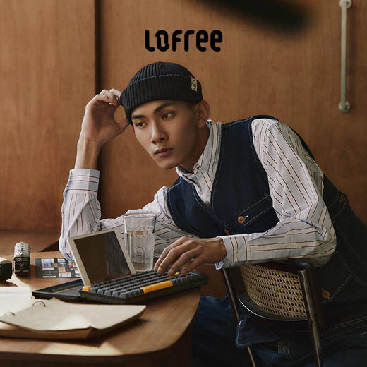 LOFREE/洛斐 小浪蓝牙机械键盘 灰色 商品图3