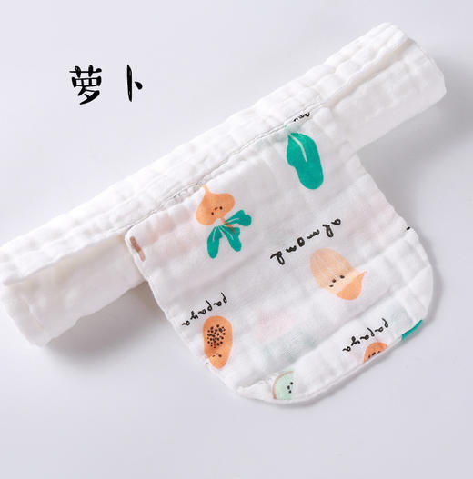 【39.9/任选3件！】6层柔软汗巾儿童全棉幼儿A类纯棉母婴级吸汗巾，宝宝纯棉隔纱布加大垫背巾卡通透气速干 瞬吸干爽-lm！ 商品图6