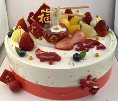 金玉满堂25-贺寿蛋糕 商品图0