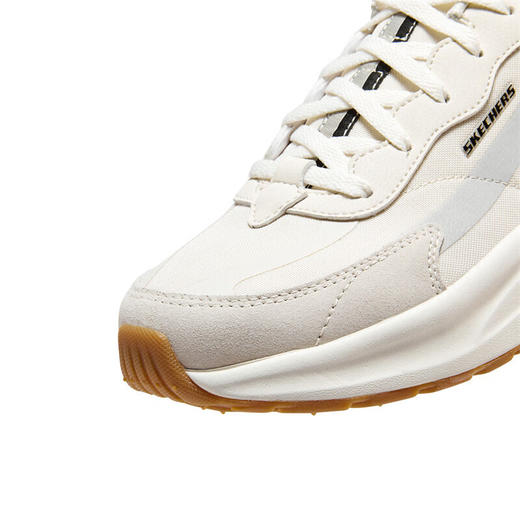 【断码清仓不支持退换，鞋全新，但鞋盒破损，介意勿拍】斯凯奇Skechers女子经典闪电老爹鞋增高149389自然色/黑色/NTBK 商品图6