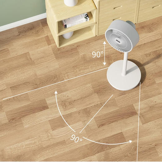 西佑空气循环扇落地扇可拆卸立式风扇香薰驱蚊F6机械款 F6W遥控款【工厂直发、一手货源】 商品图6