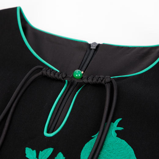 PF836斯尔丽2024新中式改良旗袍绣花精致日常宴会皆可国风连衣裙 商品图4