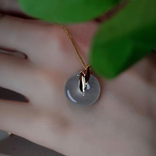 【竹报平安】翡翠平安扣 商品图3