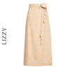 LIZZY优雅文艺范知性通勤修身显瘦半身裙{配立体花腰带}7988 商品缩略图4