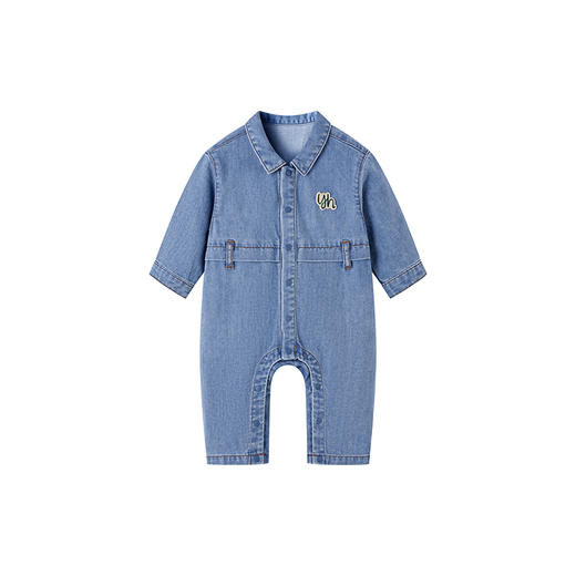 【商场同款】英氏童装春夏软牛仔连体衣男宝宝A类新款 商品图5