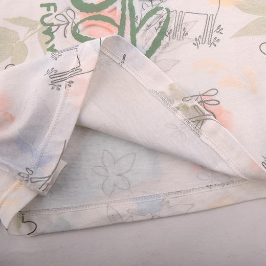 棉果果夏季新品女童纯棉短袖T恤M222140224228 商品图2