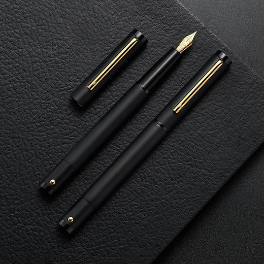 笔下 钢木转经筒签字笔 轮回 黑檀木-24K镀金版 商品图5