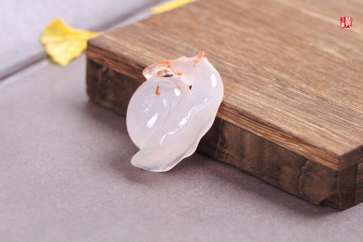 南红冰飘【安居乐业】吊坠 配精美挂绳 商品图3