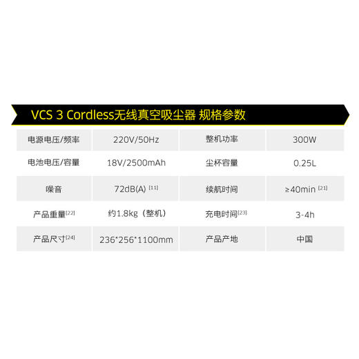 尊享礼卡兑换  德国卡赫无线真空吸尘器 VCS 3 Cordless 商品图7