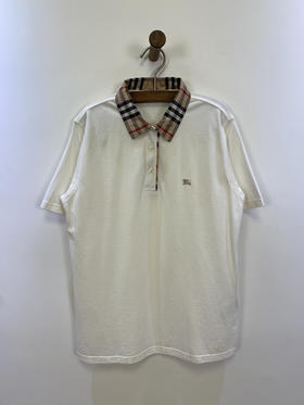 BURBERRY 香港制 短袖POLO衫 _SPL(M)