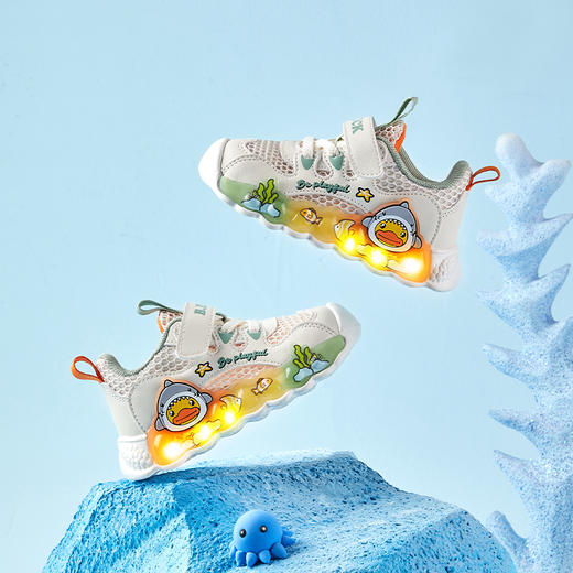 B.Duck小黄鸭童鞋夏季运动鞋23-30 B2583930 商品图3