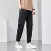【冰丝弹力】【新款DYF】大依优型大码薄款收脚工装裤休闲裤加肥加大男装舒适胖子肥佬百搭工装裤运动裤长裤 商品缩略图1