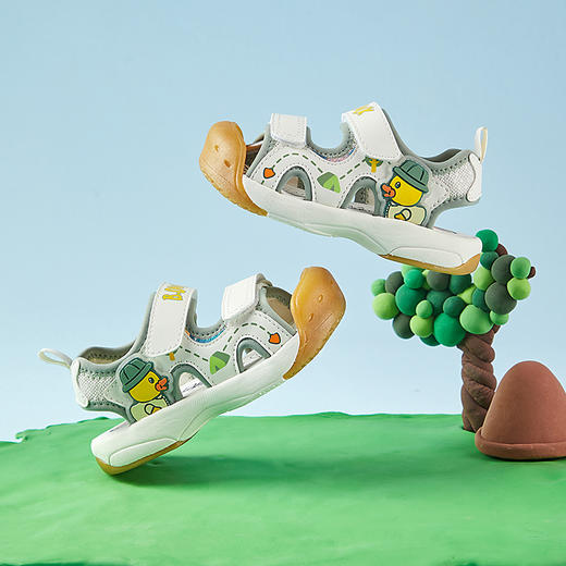 B.Duck小黄鸭童鞋夏季凉鞋24-32 B2583917 商品图3