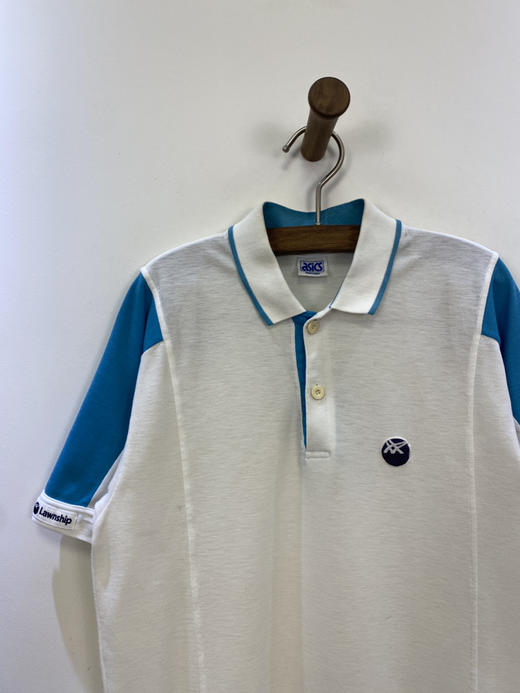 80年代 Vintage asics 亚瑟士 日本制 短袖POLO衫 _SPL(M) 商品图1