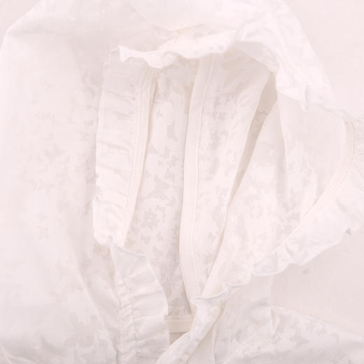 棉果果夏季新品女童提花巴厘纱连帽长袖外套M222100224212 商品图1