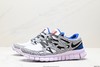 耐克Nike Free Run+ 2赤足二代轻量透气休闲运动跑步鞋537732-004男女鞋 商品缩略图3